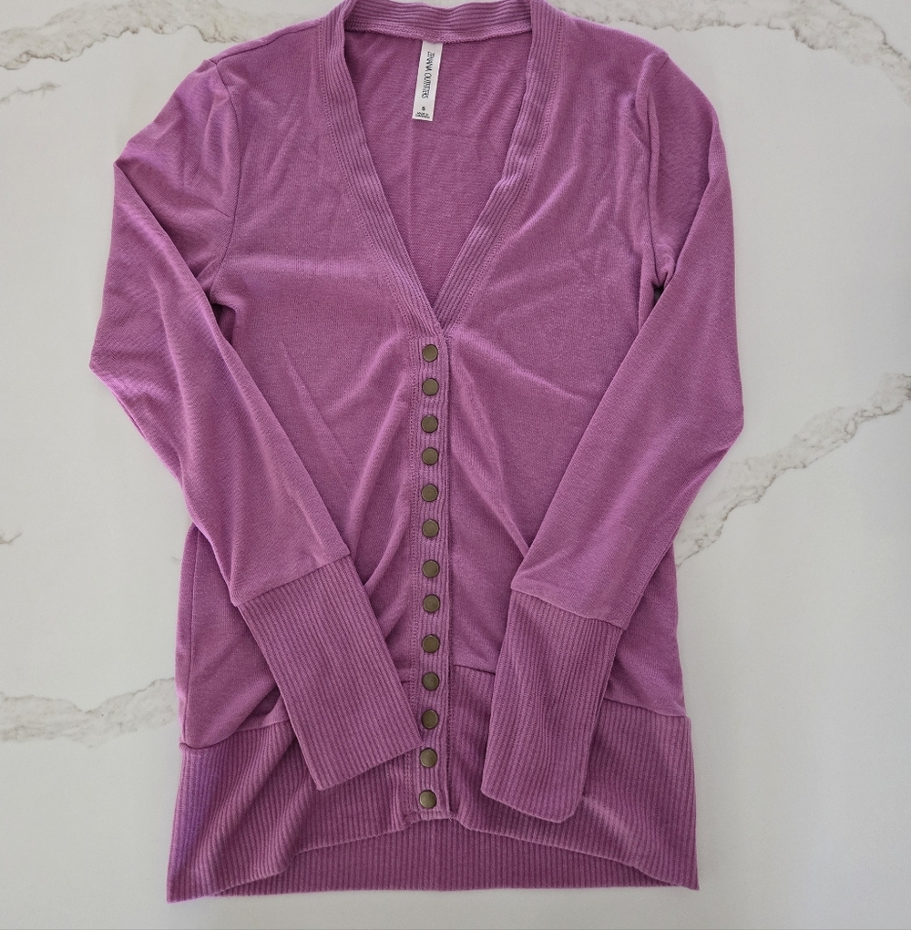 Snap-up Cardigan